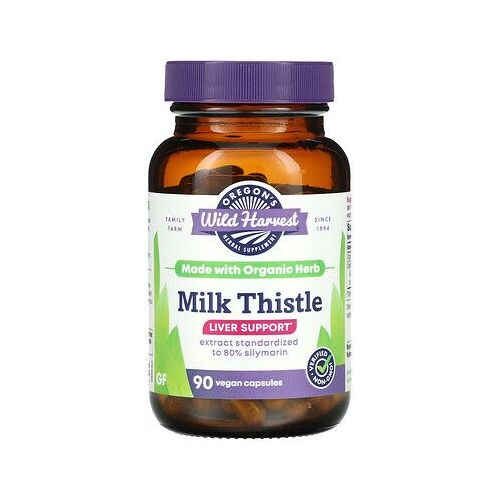 Oregon's Wild Harvest Chardon-Marie, 90 Capsules Vegan 