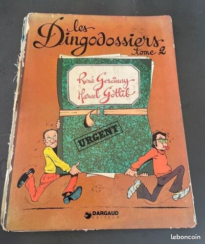 Les Dingodossiers Tome 2 René Goscinny Et Marcel Gotlib (1978)