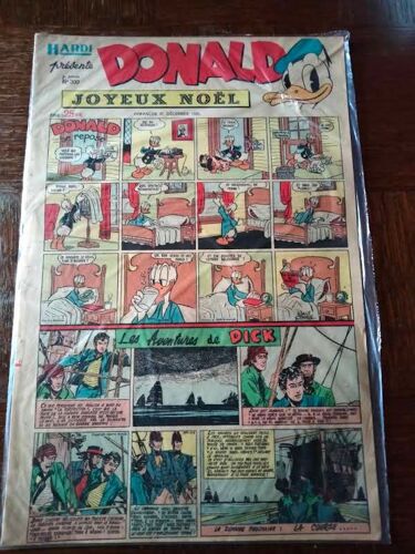 Hardi Présente Donald N 300 - 21 Décembre 1952 - Joyeux Noël