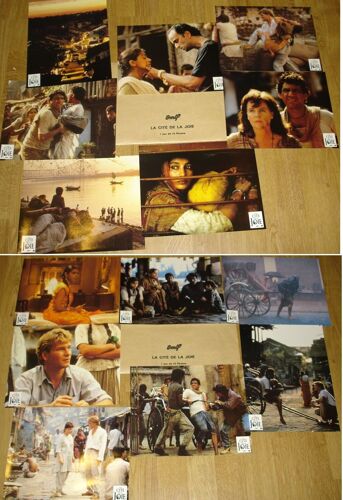 La Cité De La Joie - Jeu De 14 Photos D'exploitation Cinématographique Originale - Format 22x27 - De Roland Joffé Avec Patrick Swayze, Pauline Collins, Om Puri - Année 1992