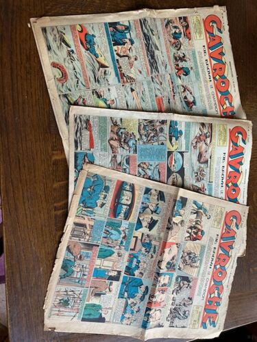 Hebdomadaire Gavroche, Numéros 44, 46 Et 47 (Année 1941)