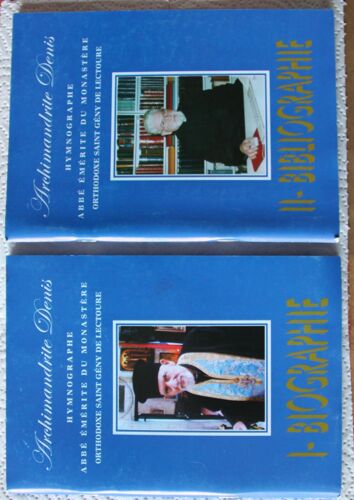 Hymnographe L'archimandrite Denis Biographie 1 Et 2