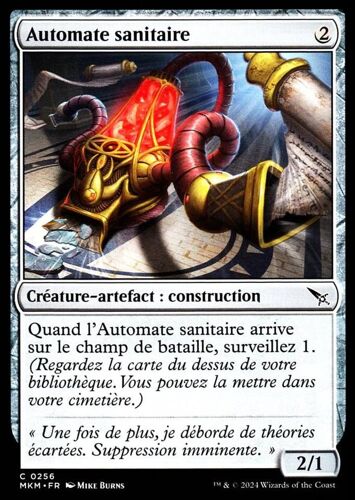 Automate Sanitaire - Magic - Meurtres Au Manoir Karlov Vf - C - 256