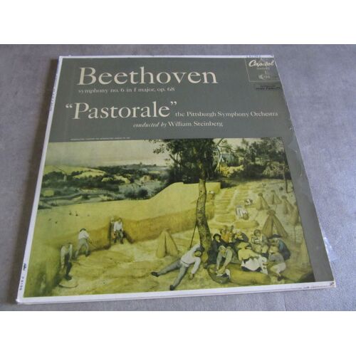 33 Tours Beethoven Symphony N 6 In F Major Op 68 Pastorale Pittsburgh Orch William Steinberg Ref Capitol 8159 Usa