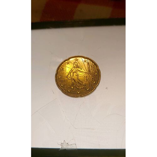 20 Centimes D'euros République Française État Neuf