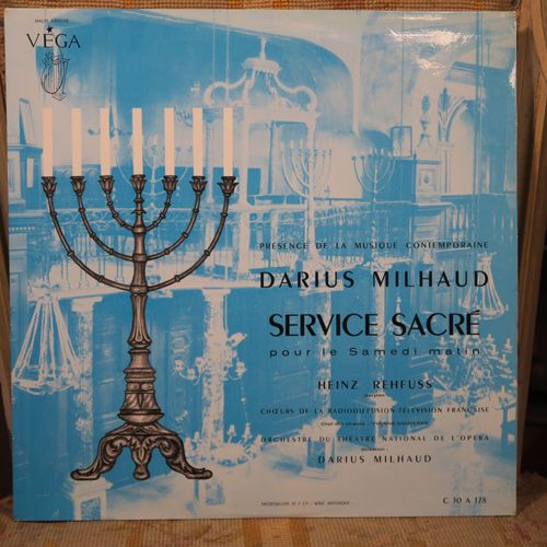 Darius Milhaud Service Sacré
