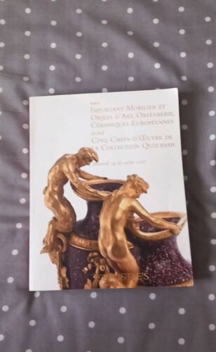 Christie's Paris Important Mobilier Et Objet D'art, Orfèvrerie Céramiques Européennes, Collection Qizilbash Mercredi 19 Décembre 2007.