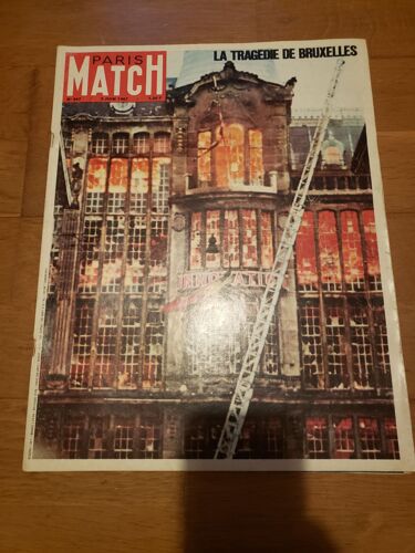 Paris Match N°947 Juin 1967 Tragédie De Bruxelles