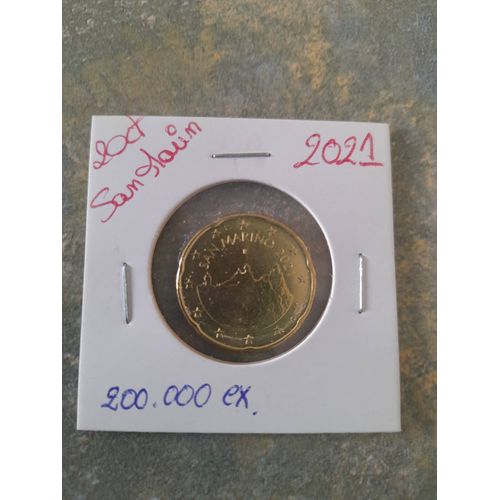 20 Ct San Marin 2021 Unc