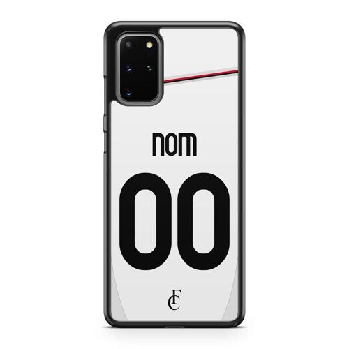 Coque De Téléphone Pour Samsung Galaxy Note 10 Lite Maillot De Football De Milan Extérieur Personnalisable Ronaldo Messi Neymar Mbappe Ref 34