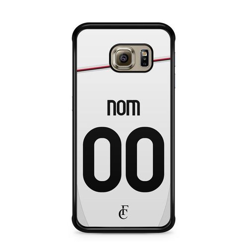 Coque De Téléphone Pour Samsung Galaxy S7 Edge Maillot De Football De Milan Extérieur Personnalisable Ronaldo Messi Neymar Mbappe Ref 57
