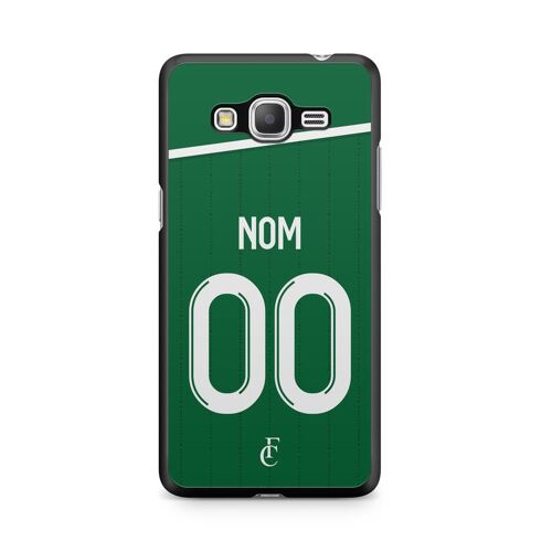 Coque De Téléphone Pour Samsung Galaxy Grand Prime Maillot De Football De Saint Etienne Domicile Personnalisable Ronaldo Messi Neymar Mbappe Ref 45