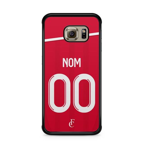 Coque De Téléphone Pour Samsung Galaxy S6 Maillot De Football De Reims Domicile Personnalisable Ronaldo Messi Neymar Mbappe Ref 54
