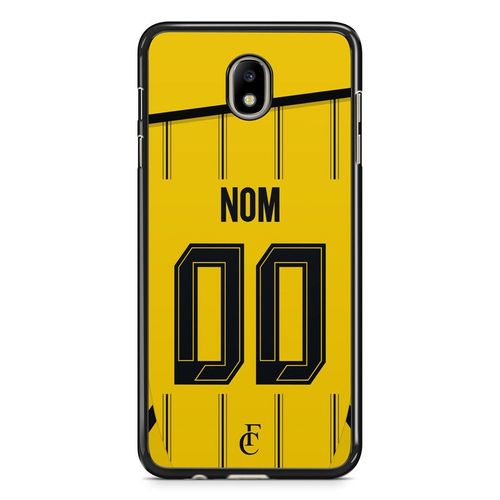 Coque De Téléphone Pour Samsung Galaxy J5 2017 ( J530 ) Maillot De Football De Dortmund Domicile Personnalisable Ronaldo Messi Neymar Mbappe Ref 64