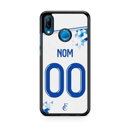 Coque De Téléphone Pour Samsung Galaxy A40 Maillot De Football De Auxerre Domicile Personnalisable Ronaldo Messi Neymar Mbappe Ref 78