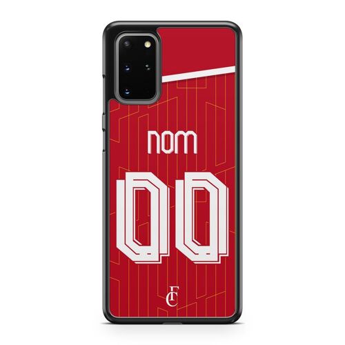 Coque De Téléphone Pour Samsung Galaxy A71 Maillot De Football De Liverpool Domicile Personnalisable Ronaldo Messi Neymar Mbappe Ref 33