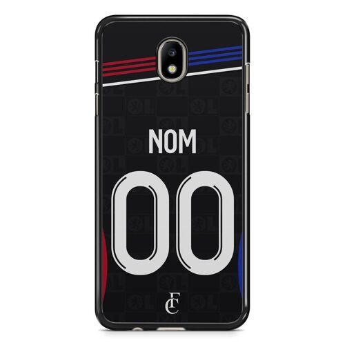 Coque De Téléphone Pour Samsung Galaxy J7 2017 ( J730 ) Maillot De Football De Lyon Extérieur Personnalisable Ronaldo Messi Neymar Mbappe Ref 65