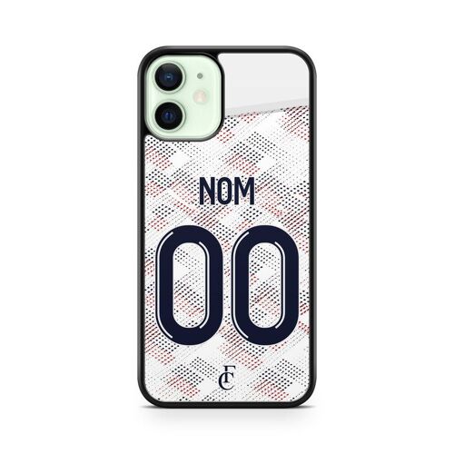 Coque De Téléphone Pour Iphone 12 Maillot De Football De Lille Extérieur Personnalisable Ronaldo Messi Neymar Mbappe Ref 17