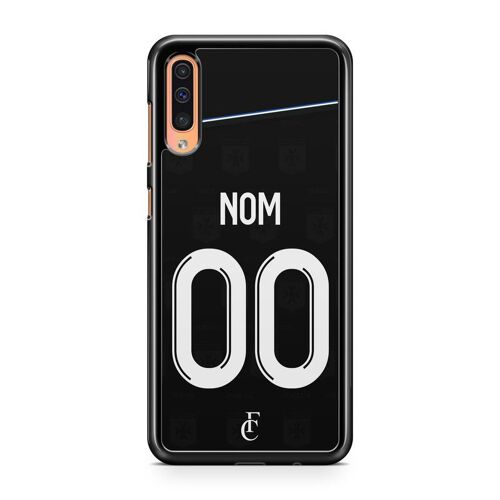 Coque De Téléphone Pour Samsung Galaxy A10 Maillot De Football De Auxerre Extérieur Personnalisable Ronaldo Messi Neymar Mbappe Design 68 Ref 72