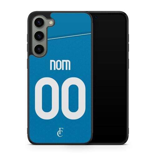 Coque De Téléphone Pour Samsung Galaxy A26 Maillot De Football De Naples Napoli Domicile Personnalisable Ronaldo Messi Neymar Mbappe Ref 107