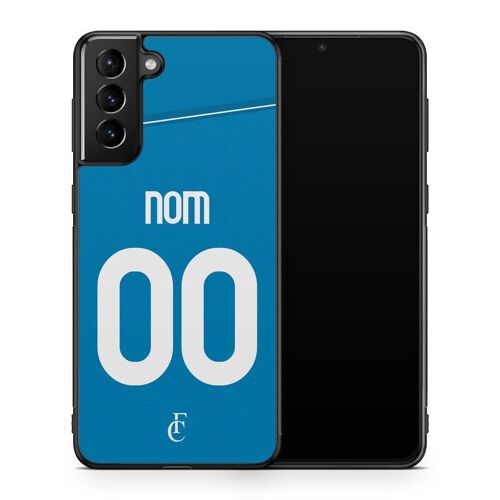 Coque De Téléphone Pour Samsung Galaxy S22 Plus Maillot De Football De Naples Napoli Domicile Personnalisable Ronaldo Messi Neymar Mbappe Ref 115