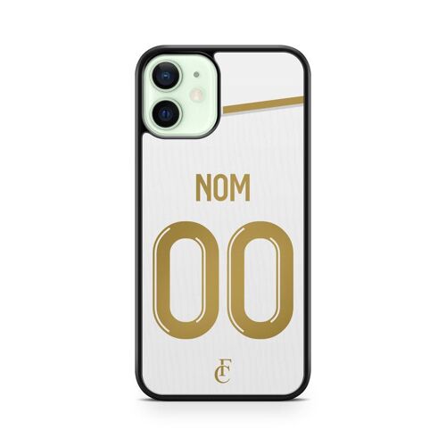 Coque De Téléphone Pour Iphone 15 Pro Maillot De Football De Nice Extérieur Personnalisable Ronaldo Messi Neymar Mbappe Ref 26