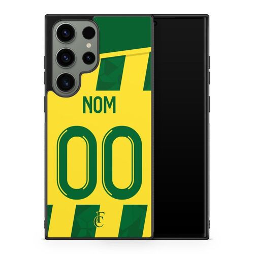 Coque De Téléphone Pour Samsung Galaxy S23 Ultra Maillot De Football De Nantes Domicile Personnalisable Ronaldo Messi Neymar Mbappe Ref 117