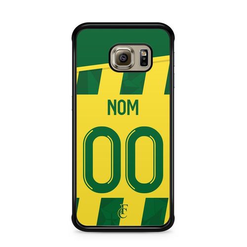 Coque De Téléphone Pour Samsung Galaxy S7 Edge Maillot De Football De Nantes Domicile Personnalisable Ronaldo Messi Neymar Mbappe Ref 57