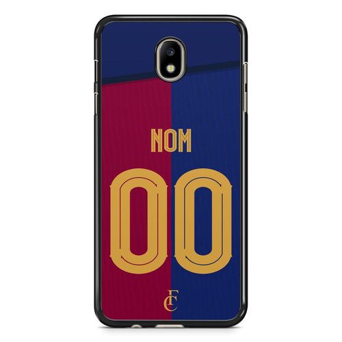 Coque De Téléphone Pour Samsung Galaxy J5 2017 ( J530 ) Maillot De Football De Barcelone Domicile Personnalisable Ronaldo Messi Neymar Mbappe Ref 64