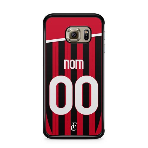 Coque De Téléphone Pour Samsung Galaxy S7 Edge Maillot De Football De Milan Domicile Personnalisable Ronaldo Messi Neymar Mbappe Ref 57