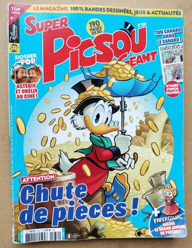 Super Picsou Géant N°234 ( Février-Mars 2023) : Attention , Chute De Pièces! - Dossier Pop : Astérix Et Obélix Au Ciné - Bd Géante : Oncle Picsou Et Le Secret De Gripsou
