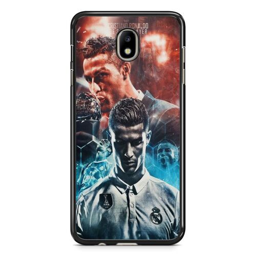 Coque De Téléphone Pour Samsung Galaxy J3 2017 Cristiano Ronaldo Legende Football Ballon D Or Ronaldo Messi Neymar Mbappeo Legende Football Ballon D Or Ronaldo Messi Neymar Mbappe