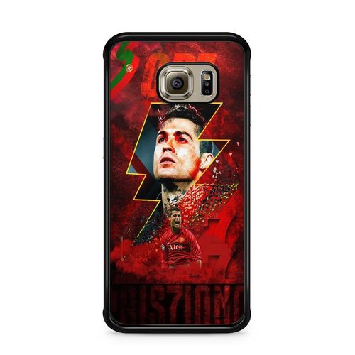 Coque De Téléphone Pour Samsung Galaxy S6 Edge Cristiano Ronaldo Legende Football Ballon D Or Ronaldo Messi Neymar Mbappeo Legende Football Ballon D Or Ronaldo Messi Neymar Mbappe