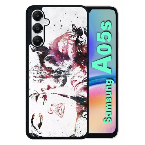 Coque Pour Galaxy A05s - Creative Art Love Will Tear Us Apart - Silicone - Noir