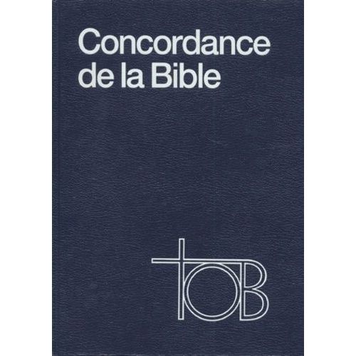 Concordance De La Bible