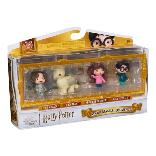 Harry Potter Pack Scene Mythique 4 Figurine Prisonnier D'azkaban Moments Magiques Saison 3 Wizarding World