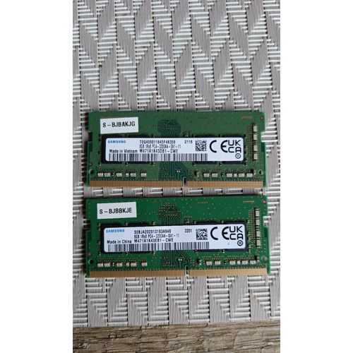 2x8GB 3200MHz CL22 Samsung