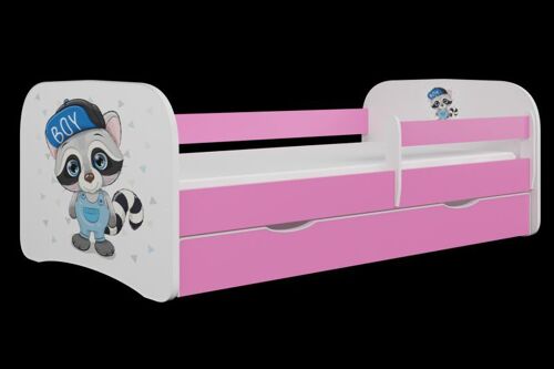 Lit cabanon rose Babydreams sans tiroir, sans matelas 160/80