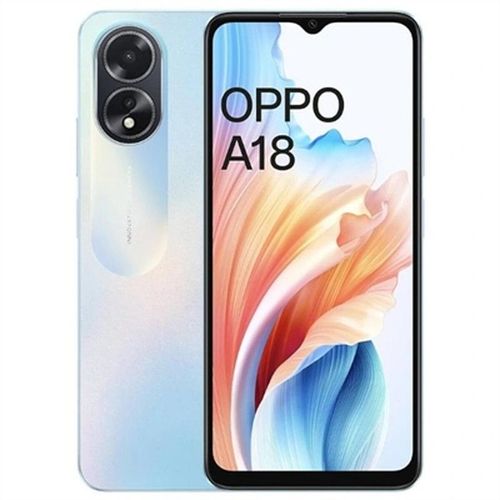 OPPO A18 16,7 cm (6.56") Double SIM Android 13 4G USB Type-C 4 Go 128 Go 5000 mAh Bleu