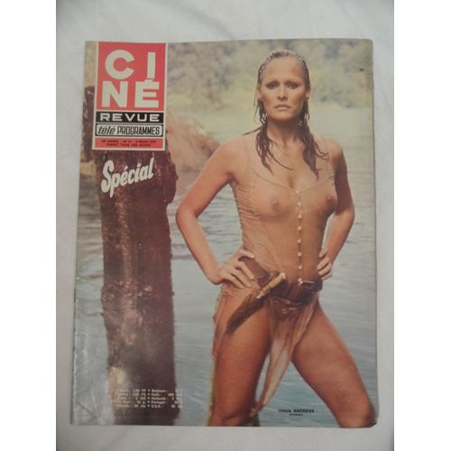 Ciné Revue - 56e Année - N°10 - 4 Mars 1976 - 68 Pages - Ursula Andress - 25.5 X 33 Cm