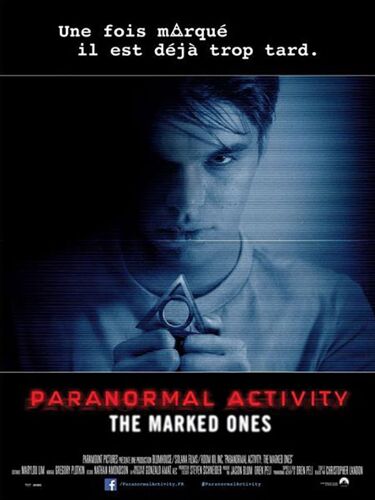 Paranormal Activity: The Marked Ones - Véritable Affiche De Cinéma Pliée - Format 40x60 Cm - De Christopher Landon Avec Andrew Jacobs, Richard Cabral, Carlos Pratts, Jorge Diaz - 2014