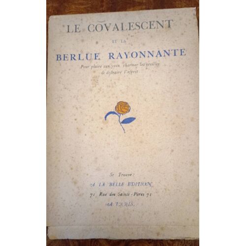 Le Covalescent Et La Berlue Rayonnante