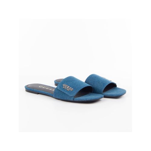 Claquette Guess Classic Est Bleu