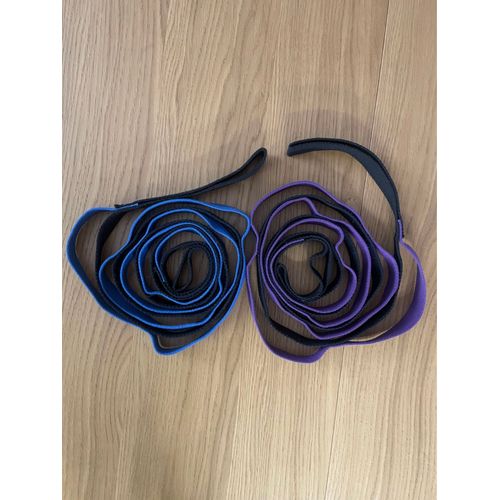 2 Sangles De Yoga, Impeccables. Un Accessoire Indispensable Pour Pratiquer Le Yoga Dans De Bonnes Conditions.