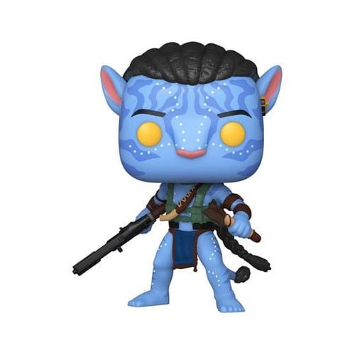Avatar : La Voie De L'eau Pop! Movies Vinyl Figurine Jake Sully (Battle) 9 Cm
