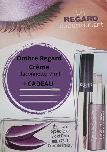 Ombre À Paupières Crème Violet Violet