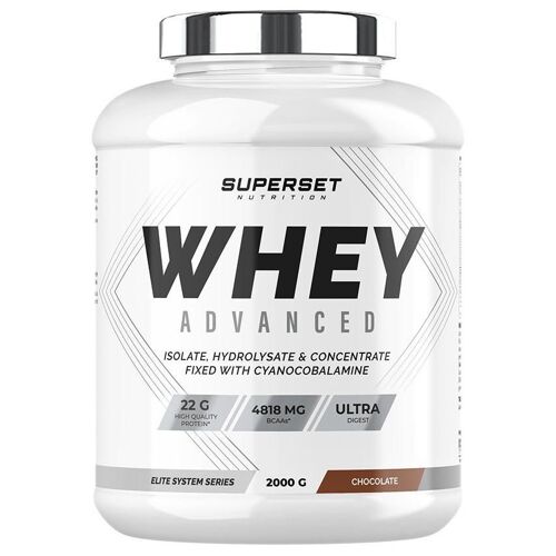 100% Whey Proteine Advanced (2kg)|Chocolat|Whey Protéine|Superset Nutrition 