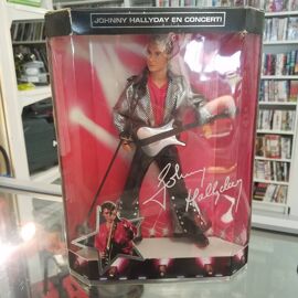 FIGURINE JOHNNY HALLYDAY AVEC Certificat Poupée Mattel EUR 25,00
