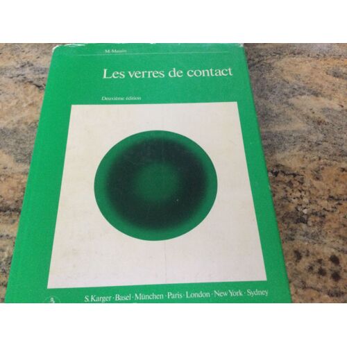 Les Verres De Contact Massin 2e Edition