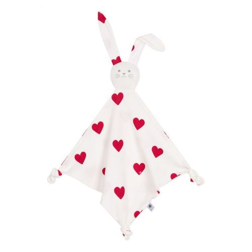 DOUDOU PELUCHE LAPIN COEURS PETIT BATEAU JOUET BEBE NAISSANCE MIXTE